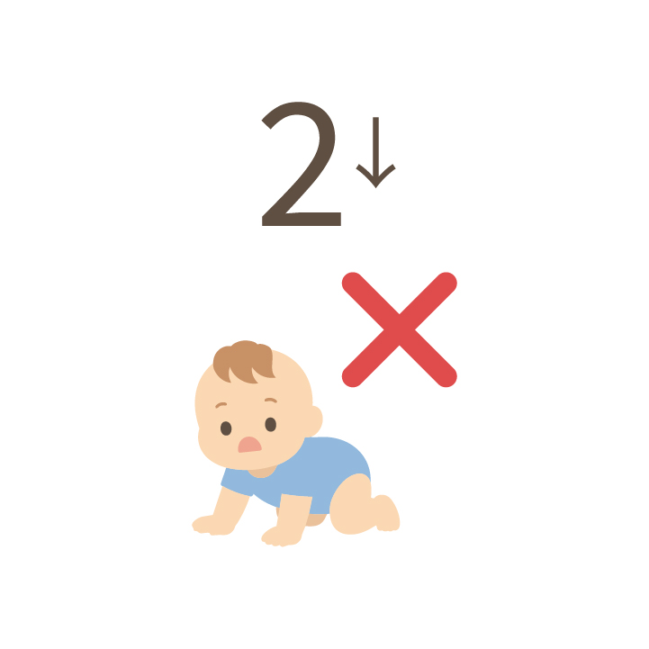2 歲以下嬰幼兒不可使用