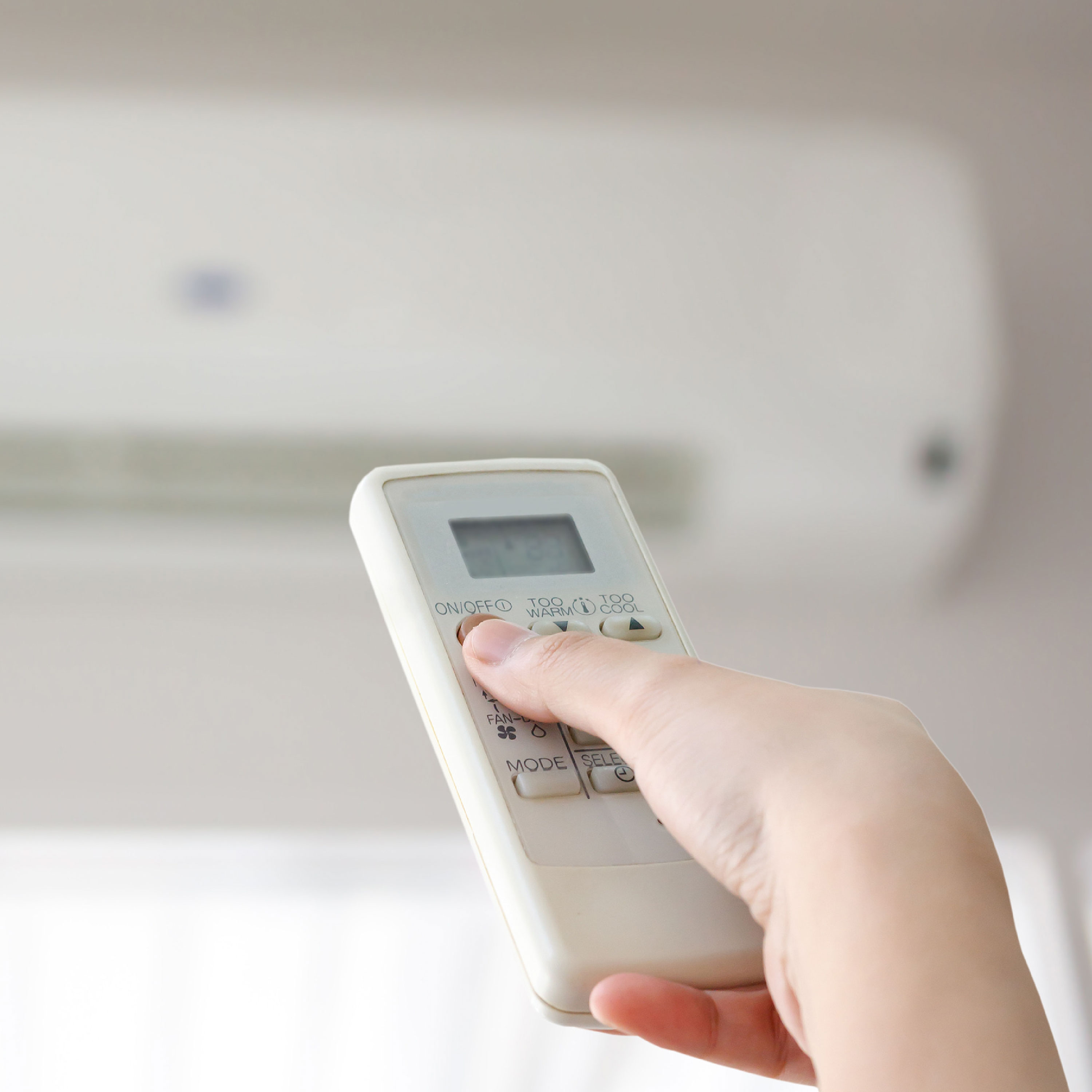 Stay in a low humidity environment, such as: indoor places with air-conditioning or heating, or exposure to sunlight