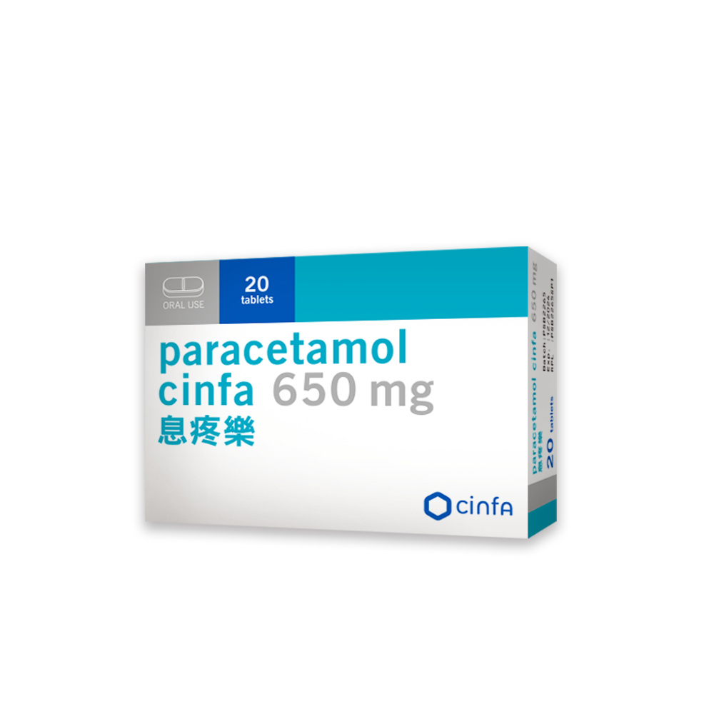 Paracetamol Cinfa® 650mg Reich Pharm