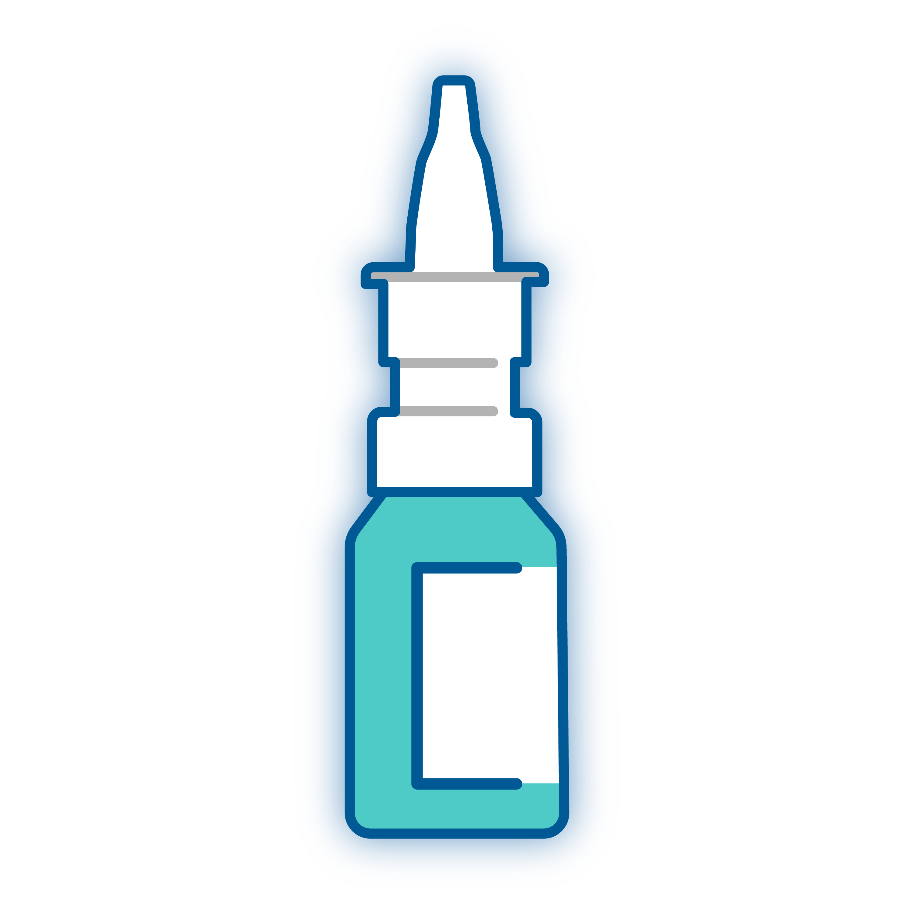 Preservative-containing nasal sprays: