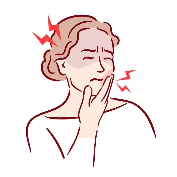 Toothache and migraine.